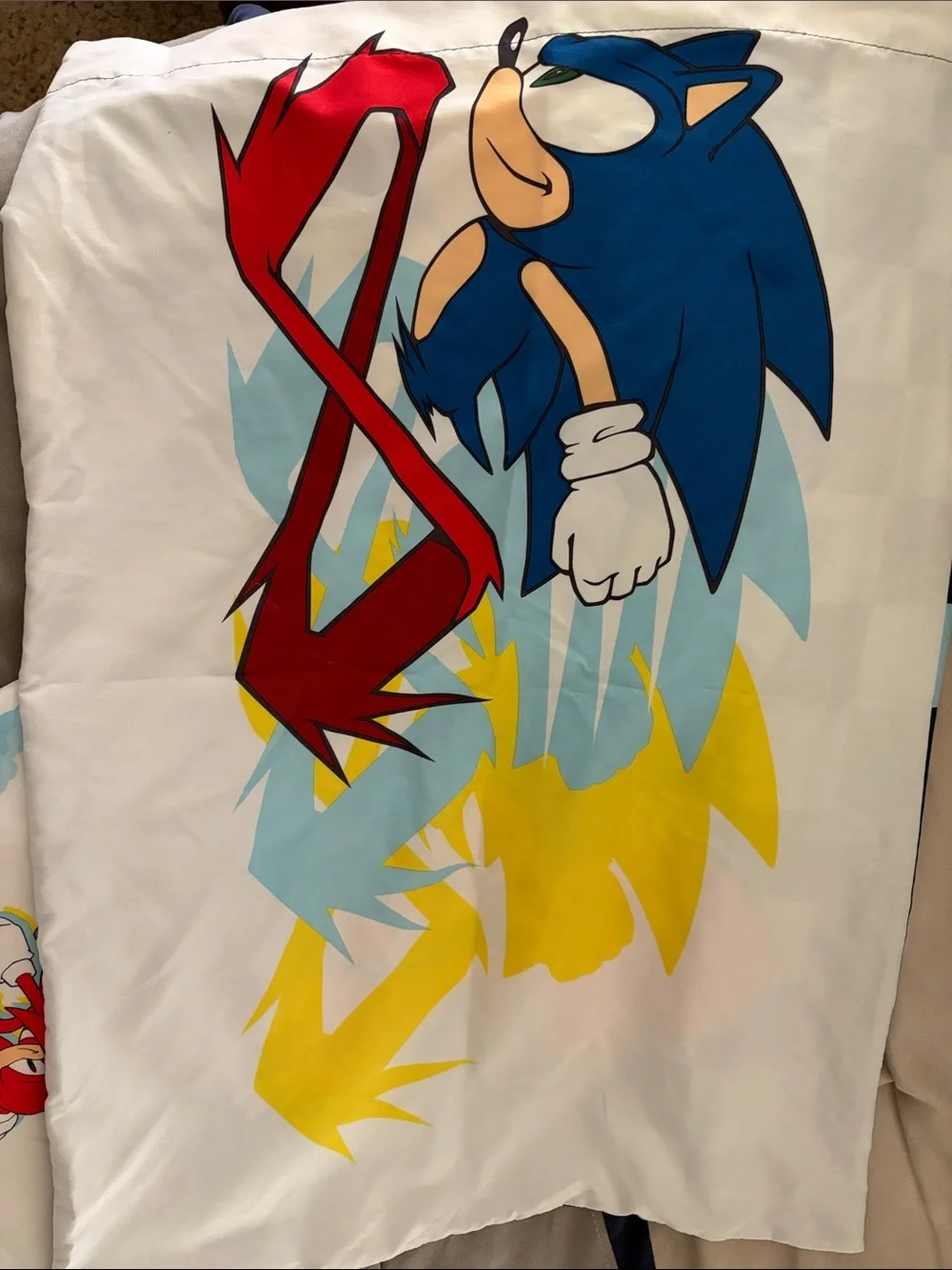 Sonic and Friends Navy Blue Kids Comforter